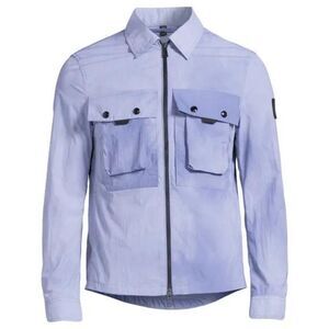 Belstaff Mens Tactical Overshirt / Purple